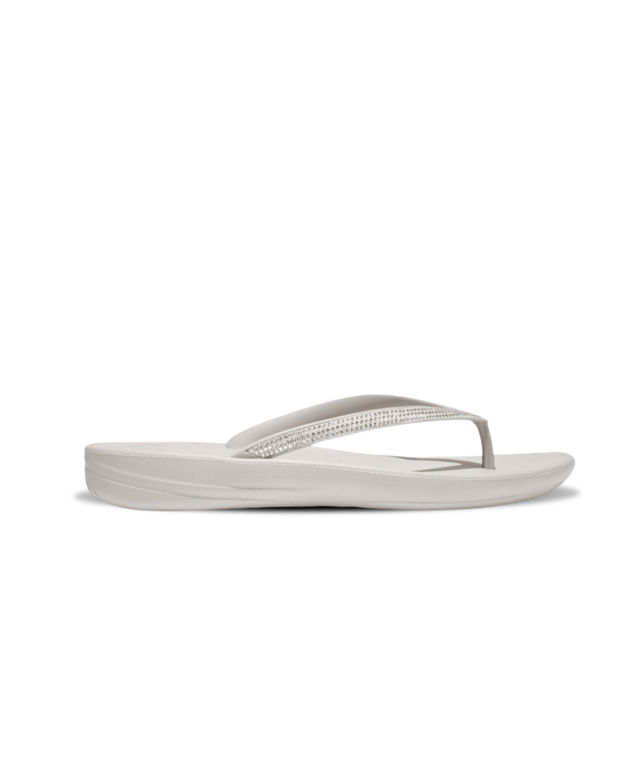 Fitflop iQushion Sparkle Tiptoe Grey