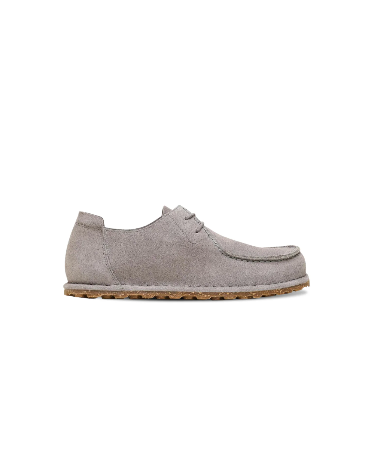 Birkenstock Utti Lace Suede Leather Whale Grey Shoes
