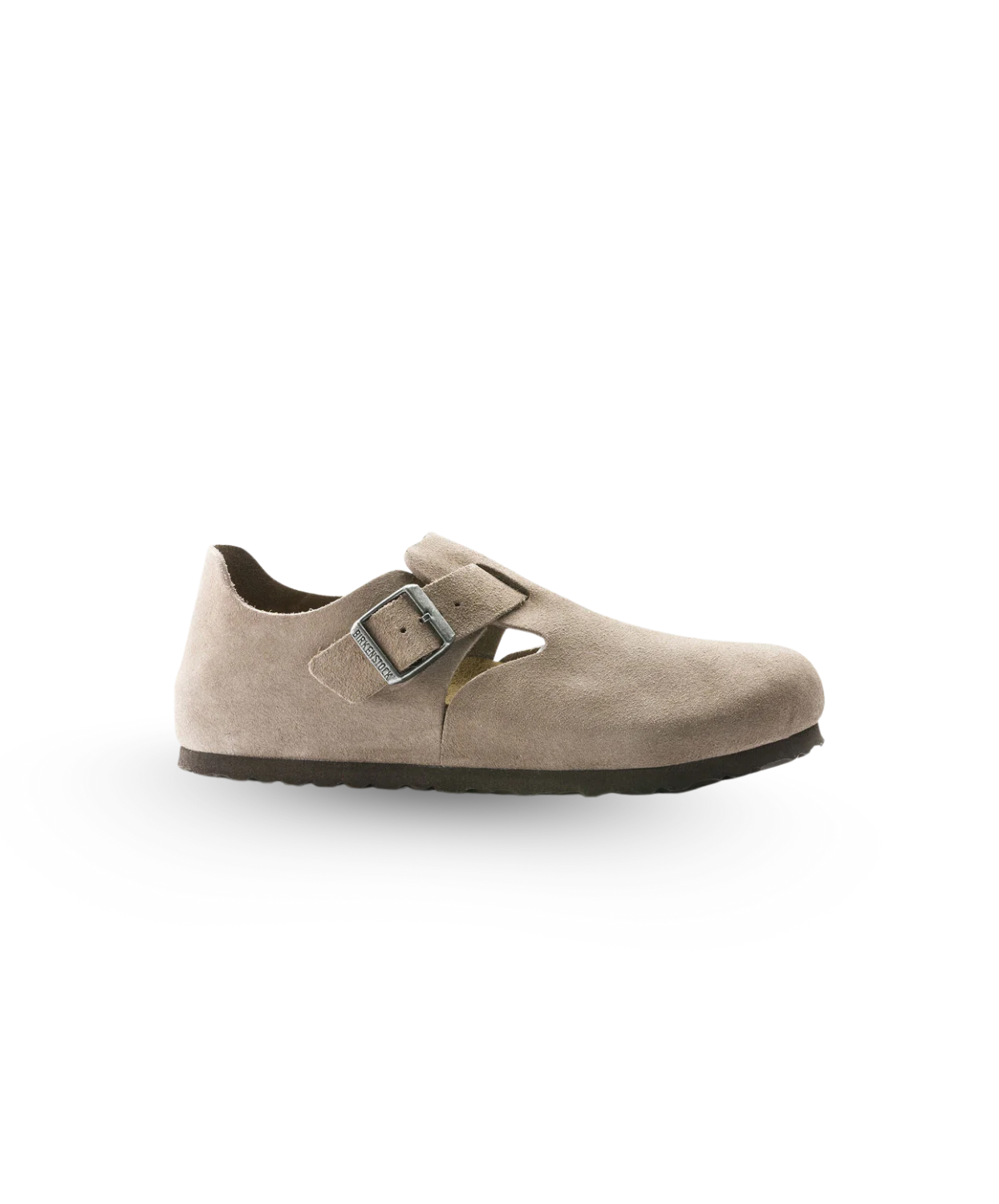 Birkenstock London Suede Leather Taupe Shoes