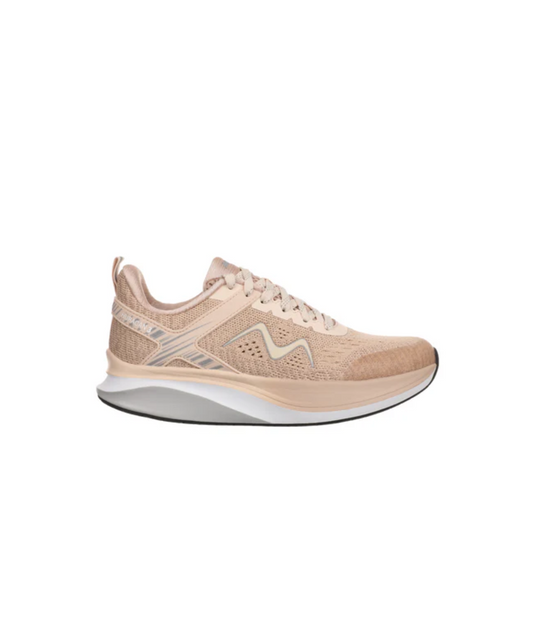 MBT Huracan 3 Lace Up Peach Womens Sneakers